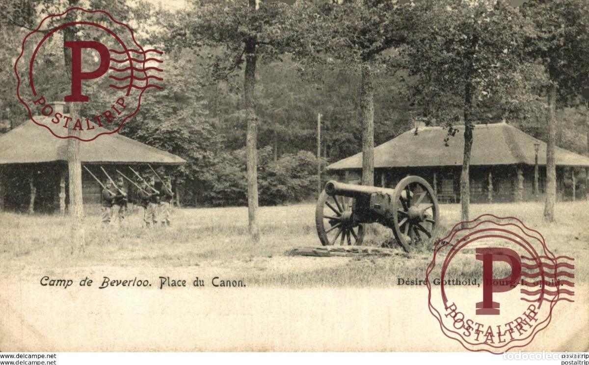 Postais: PLACE DU CANON. CAMP DE BEVERLOO KAMP LEOPOLDSBURG BOURG LEOPOLD WWICOLLECTION