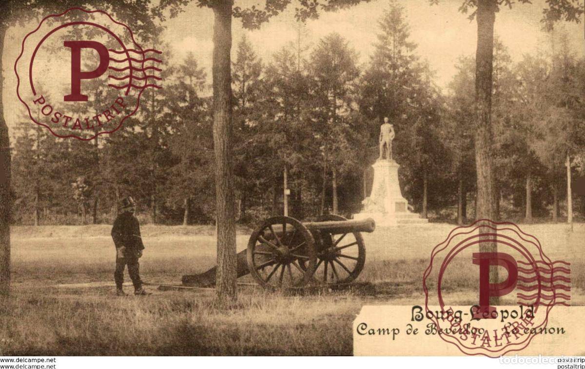 Postais: LE CANON. CAMP DE BEVERLOO KAMP LEOPOLDSBURG BOURG LEOPOLD WWICOLLECTION
