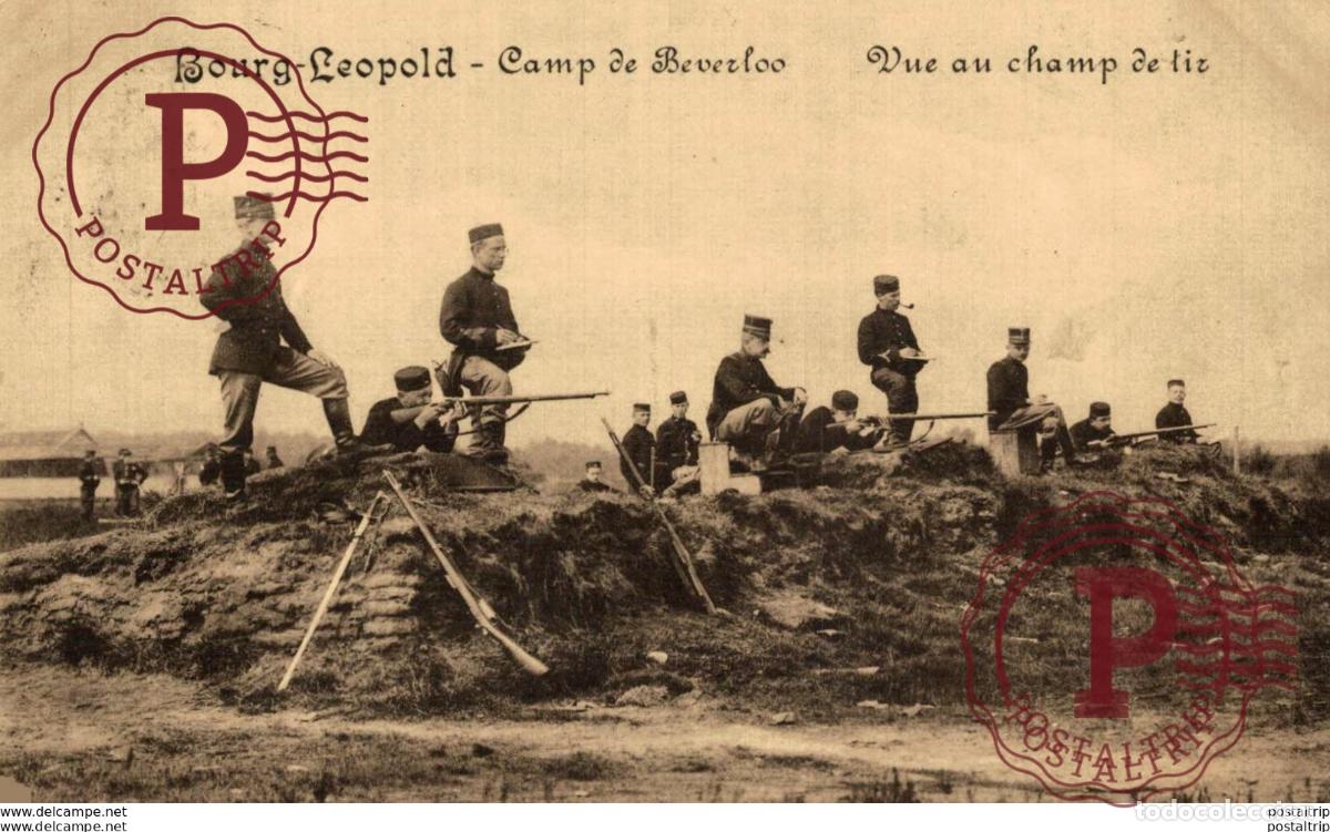 Postais: VUE AU CHAMP DE TIR. CAMP DE BEVERLOO KAMP LEOPOLDSBURG BOURG LEOPOLD WWICOLLECTION