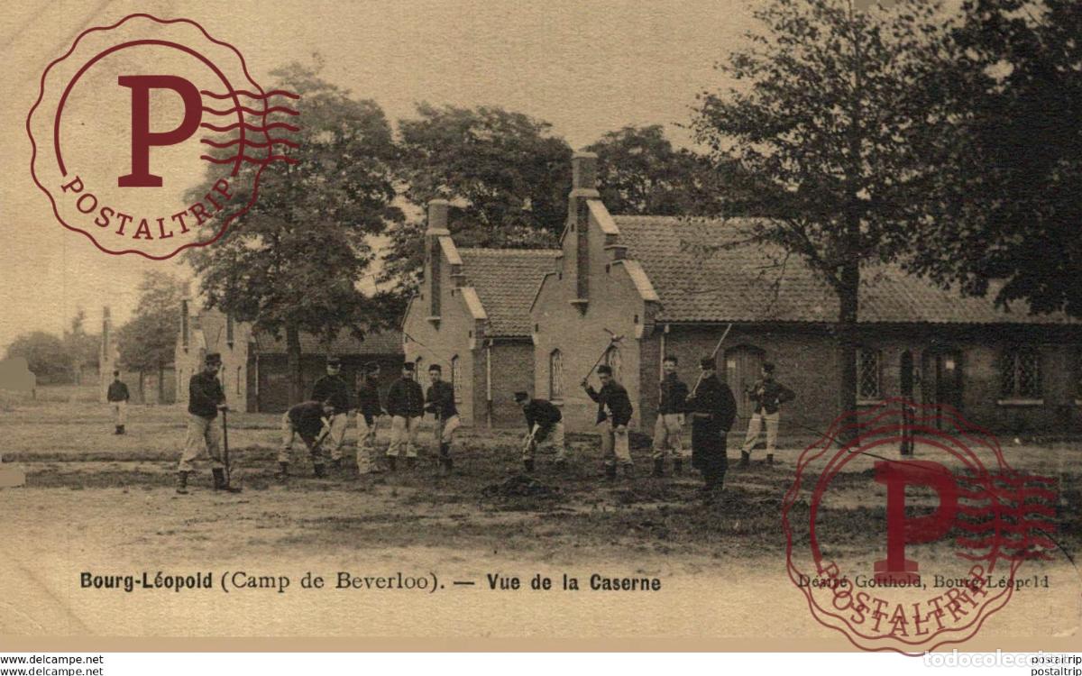 Postais: VUE DE LA CASERNE. CAMP DE BEVERLOO KAMP LEOPOLDSBURG BOURG LEOPOLD WWICOLLECTION
