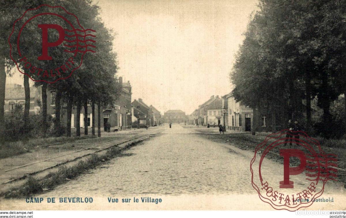 Postais: VUE SUR LE VILLAGE. CAMP DE BEVERLOO KAMP LEOPOLDSBURG BOURG LEOPOLD WWICOLLECTION