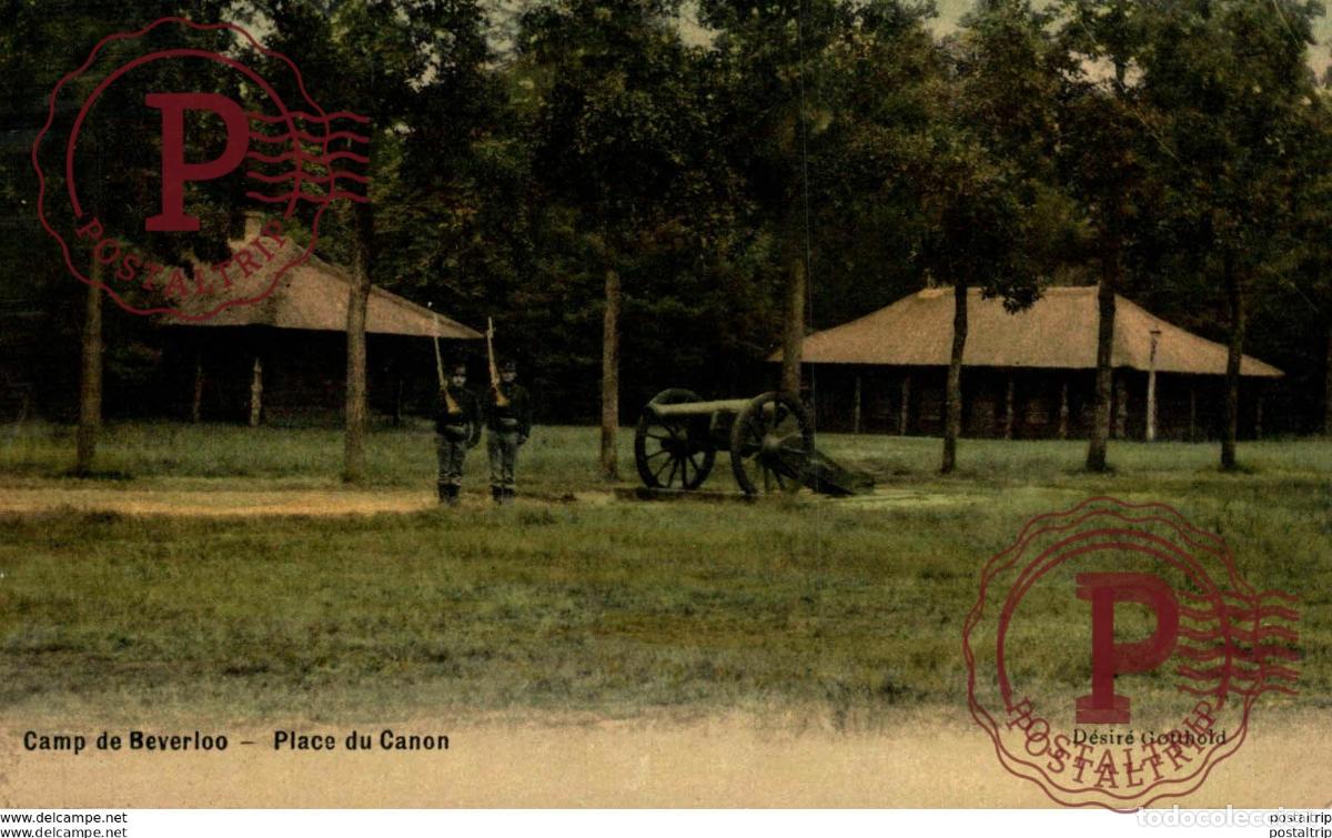 Cartes Postales: PLACE DU CANON. CAMP DE BEVERLOO KAMP LEOPOLDSBURG BOURG LEOPOLD WWICOLLECTION
