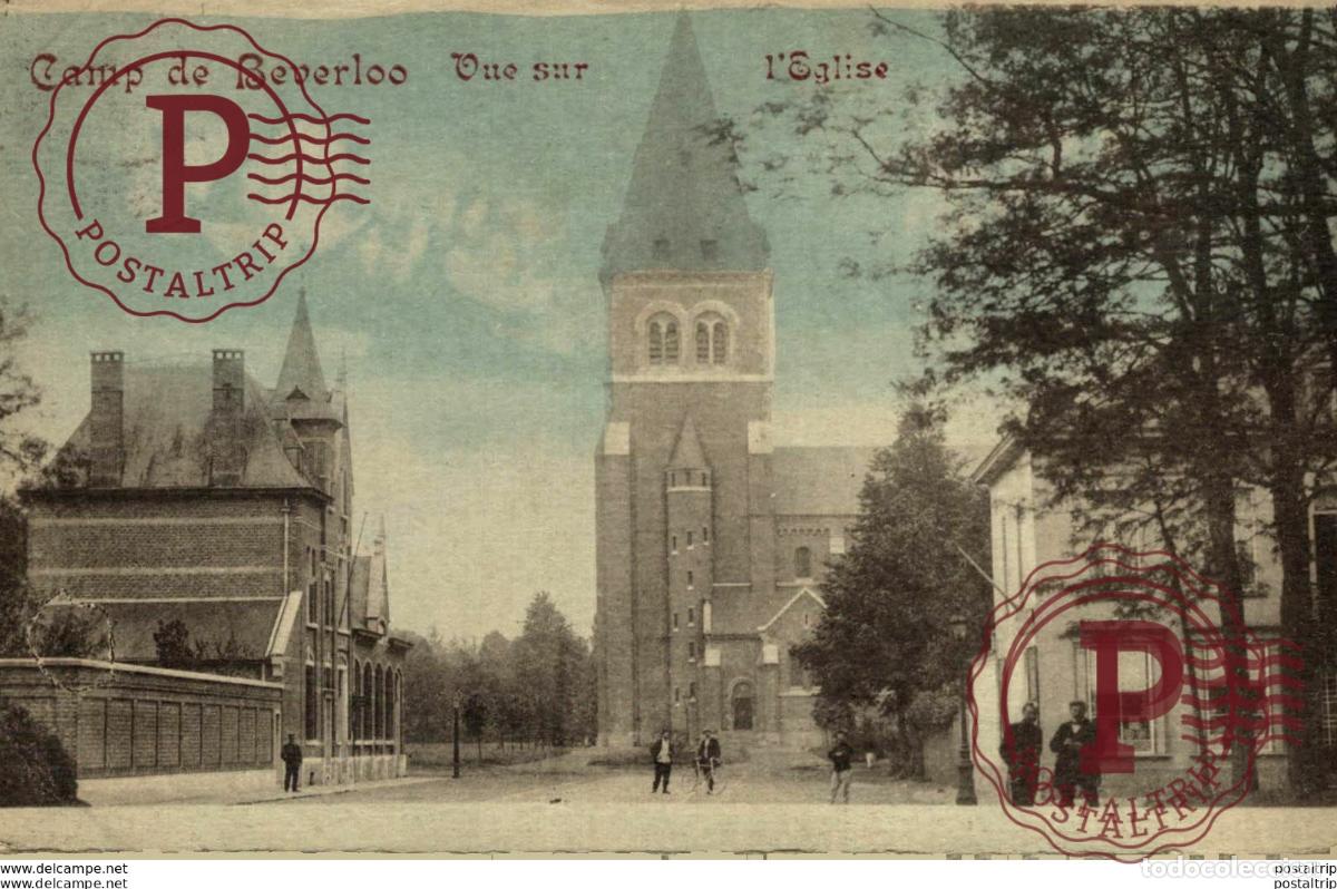 Postales: VUE SUR LEGLISE. CAMP DE BEVERLOO KAMP LEOPOLDSBURG BOURG LEOPOLD WWICOLLECTION