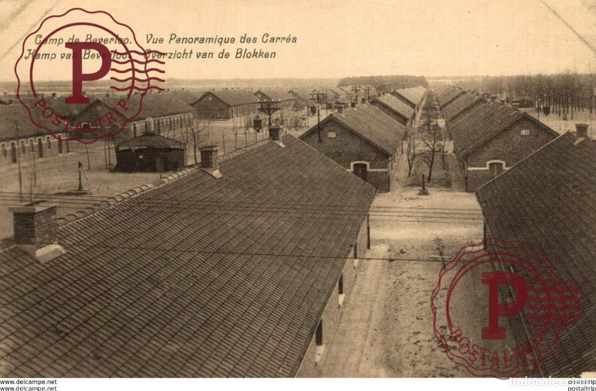 Postales: VUE PANORAMIQUE DES CARR&Eacute;S. CAMP DE BEVERLOO KAMP LEOPOLDSBURG BOURG LEOPOLD WWICOLLECTION