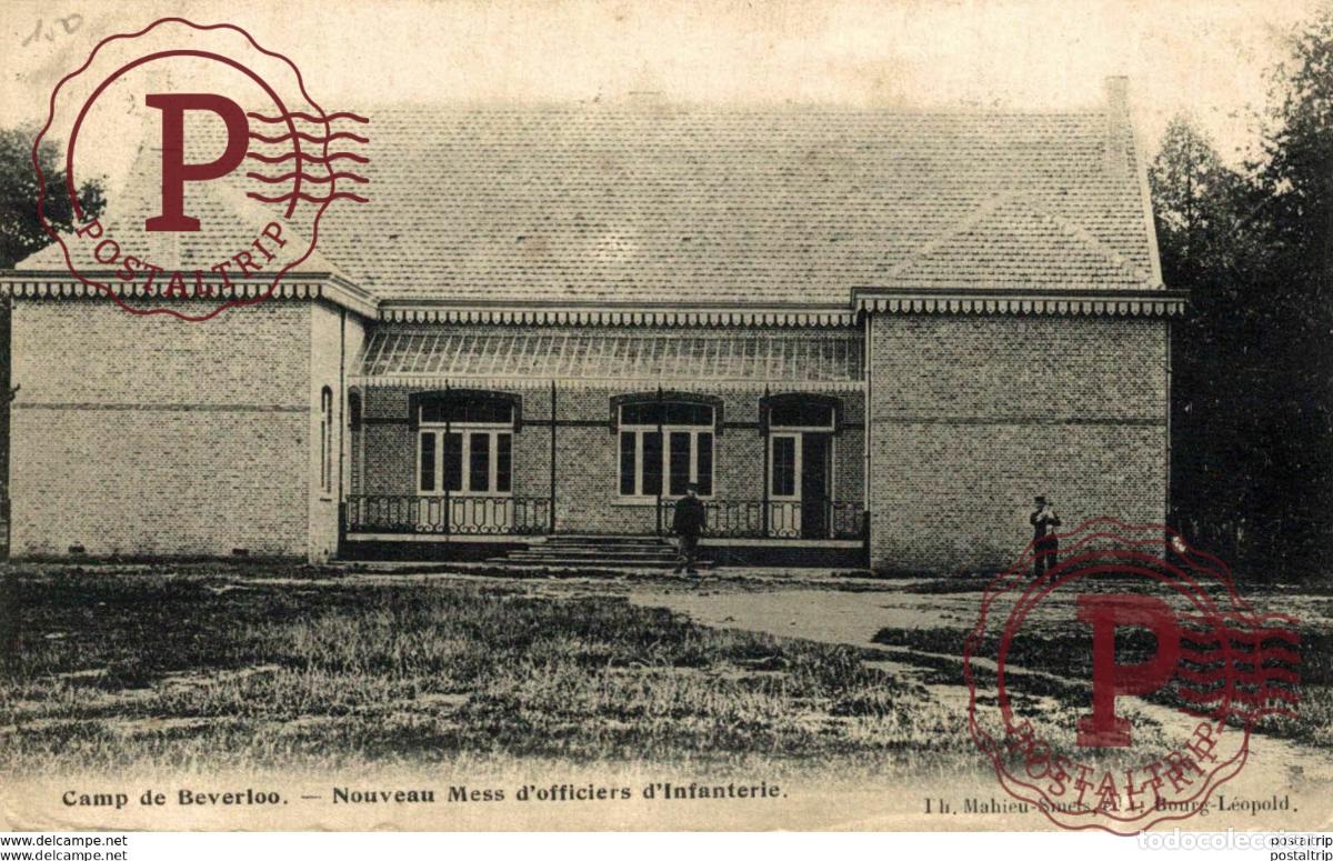 Postales: NOVEAU MESS DOFFICIERS DINFANTERIE. CAMP DE BEVERLOO KAMP LEOPOLDSBURG BOURG LEOPOLD WWICOLLECTION