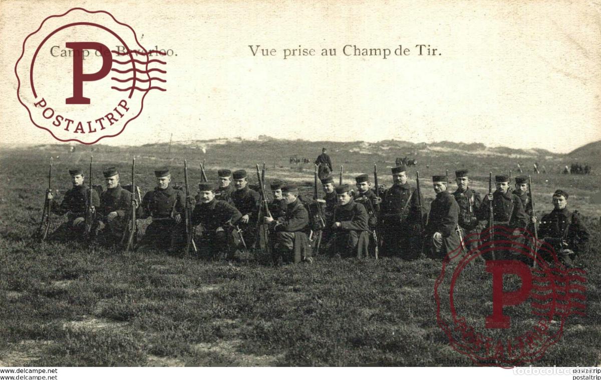 Postales: VUE PRISE AU CHAMP DE TIR. CAMP DE BEVERLOO KAMP LEOPOLDSBURG BOURG LEOPOLD WWICOLLECTION
