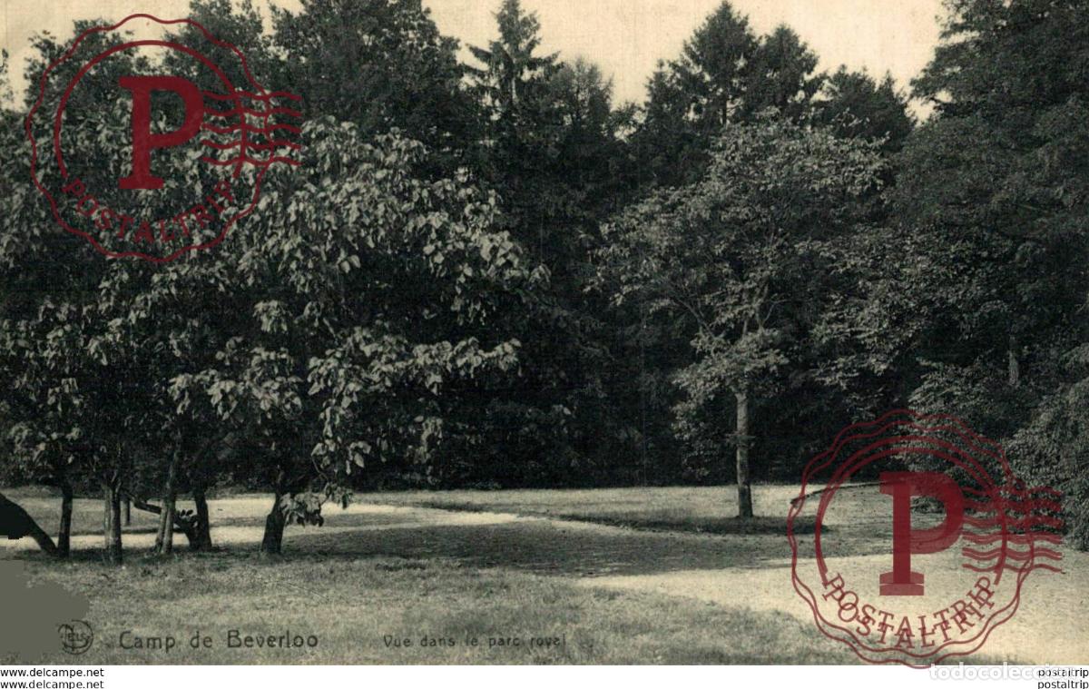 Postkarten: VUE DANS LE PARC ROYAL. CAMP DE BEVERLOO KAMP LEOPOLDSBURG BOURG LEOPOLD WWICOLLECTION