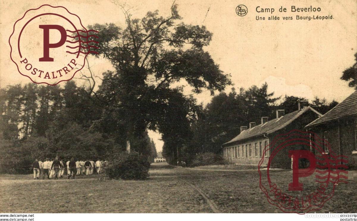 Postkarten: UNE ALL&Eacute;E. CAMP DE BEVERLOO KAMP LEOPOLDSBURG BOURG LEOPOLD WWICOLLECTION