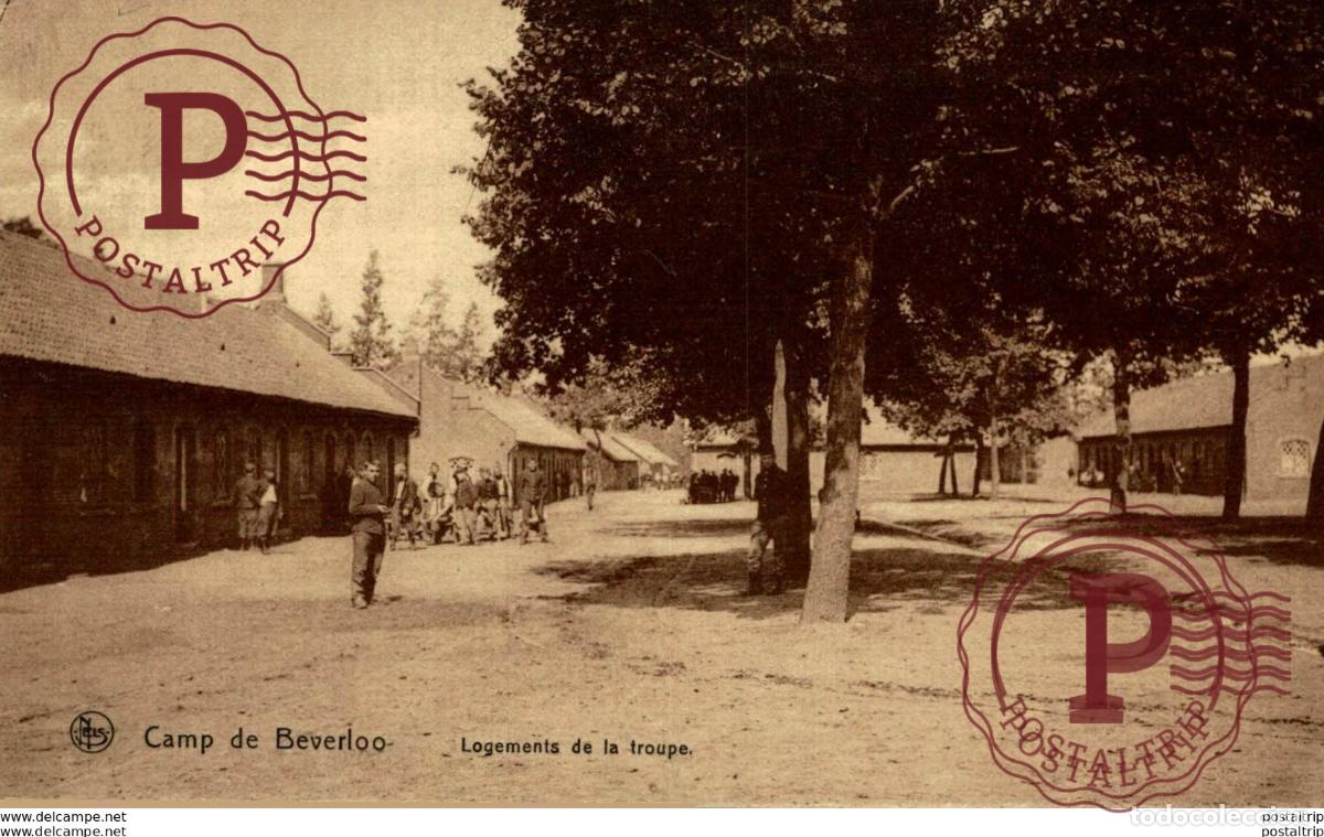 Postais: LOGEMENTS DE LA TROUPE. CAMP DE BEVERLOO KAMP LEOPOLDSBURG BOURG LEOPOLD WWICOLLECTION