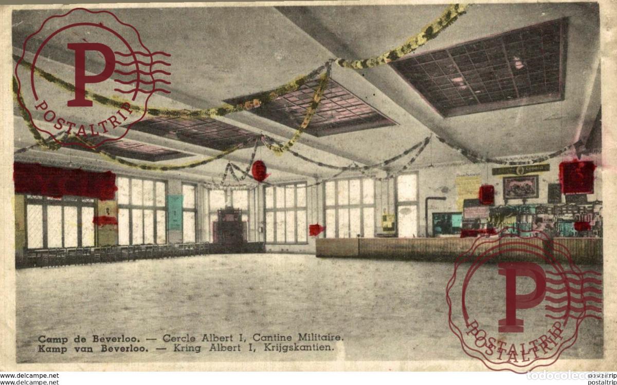 Postales: CERCLE ALBERT I, CANTINE MILITAIRE. CAMP DE BEVERLOO KAMP LEOPOLDSBURG BOURG LEOPOLD WWICOLLECTION