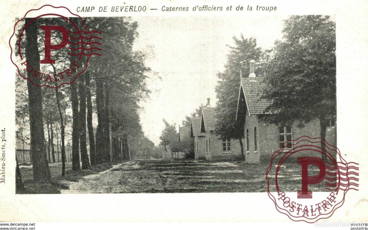 Postales: CASERNES DOFFICIERS ET DE LA TROUPE. CAMP DE BEVERLOO KAMP LEOPOLDSBURG BOURG LEOPOLD WWICOLLECTION