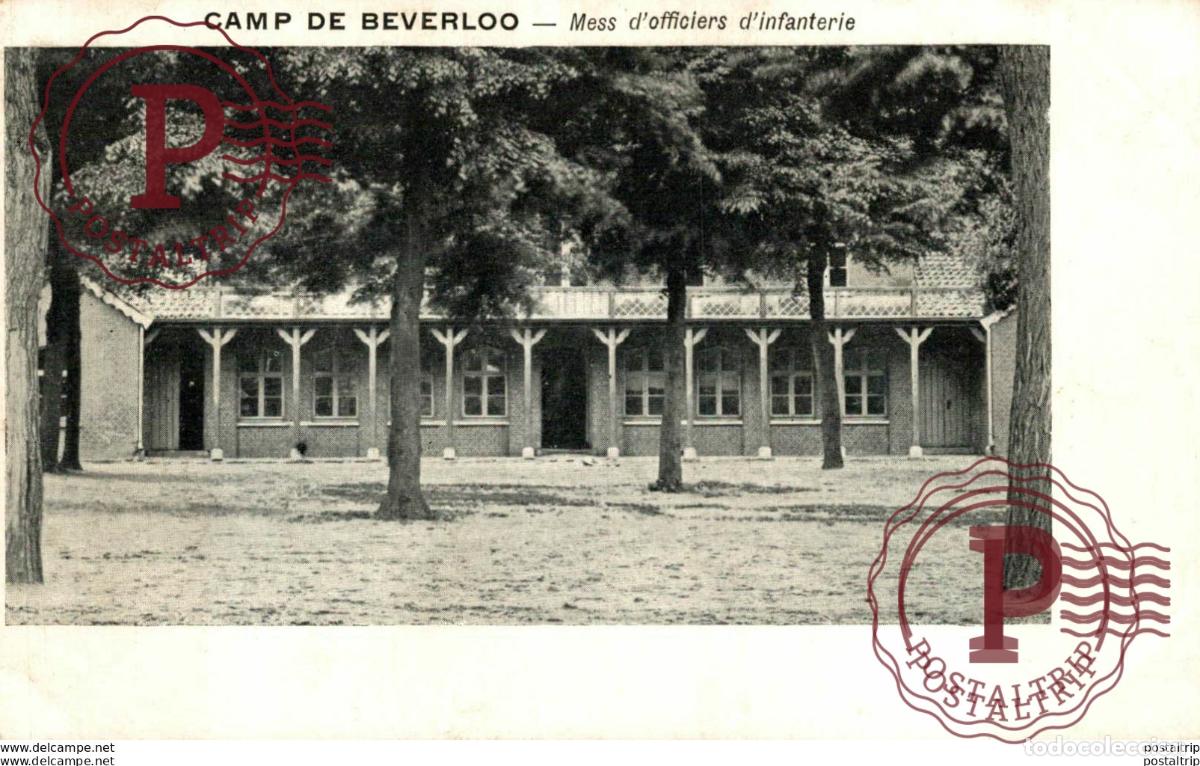 Postales: MESS DOFFICIERS DINFANTERIE. CAMP DE BEVERLOO KAMP LEOPOLDSBURG BOURG LEOPOLD WWICOLLECTION