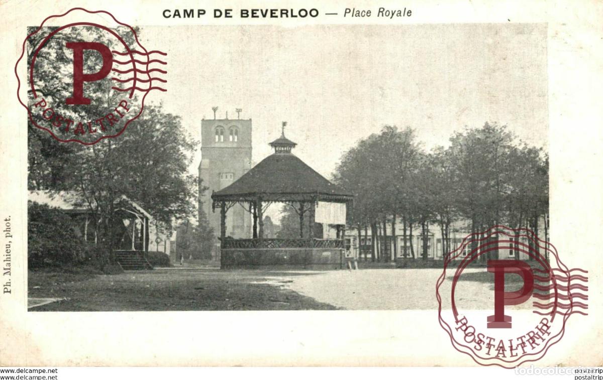 Postales: PLACE ROYALE. CAMP DE BEVERLOO KAMP LEOPOLDSBURG BOURG LEOPOLD WWICOLLECTION
