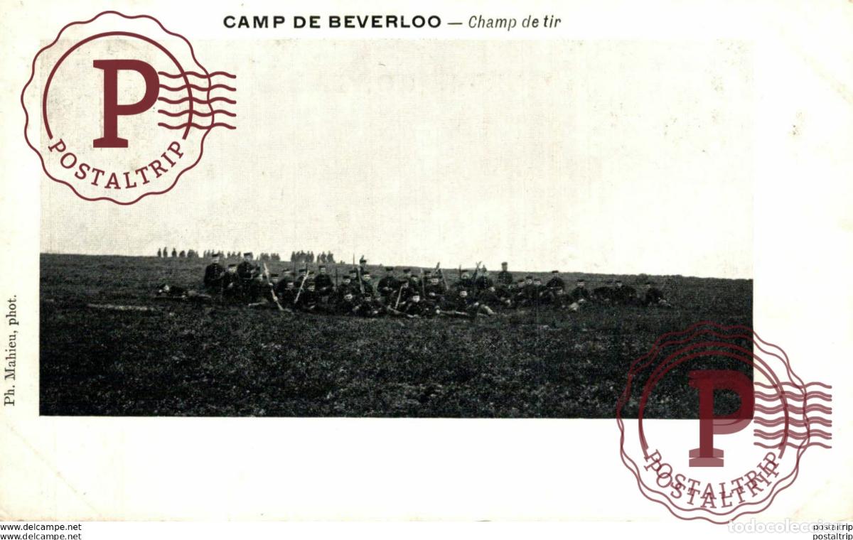 Postales: CHAMP DE TIR. CAMP DE BEVERLOO KAMP LEOPOLDSBURG BOURG LEOPOLD WWICOLLECTION
