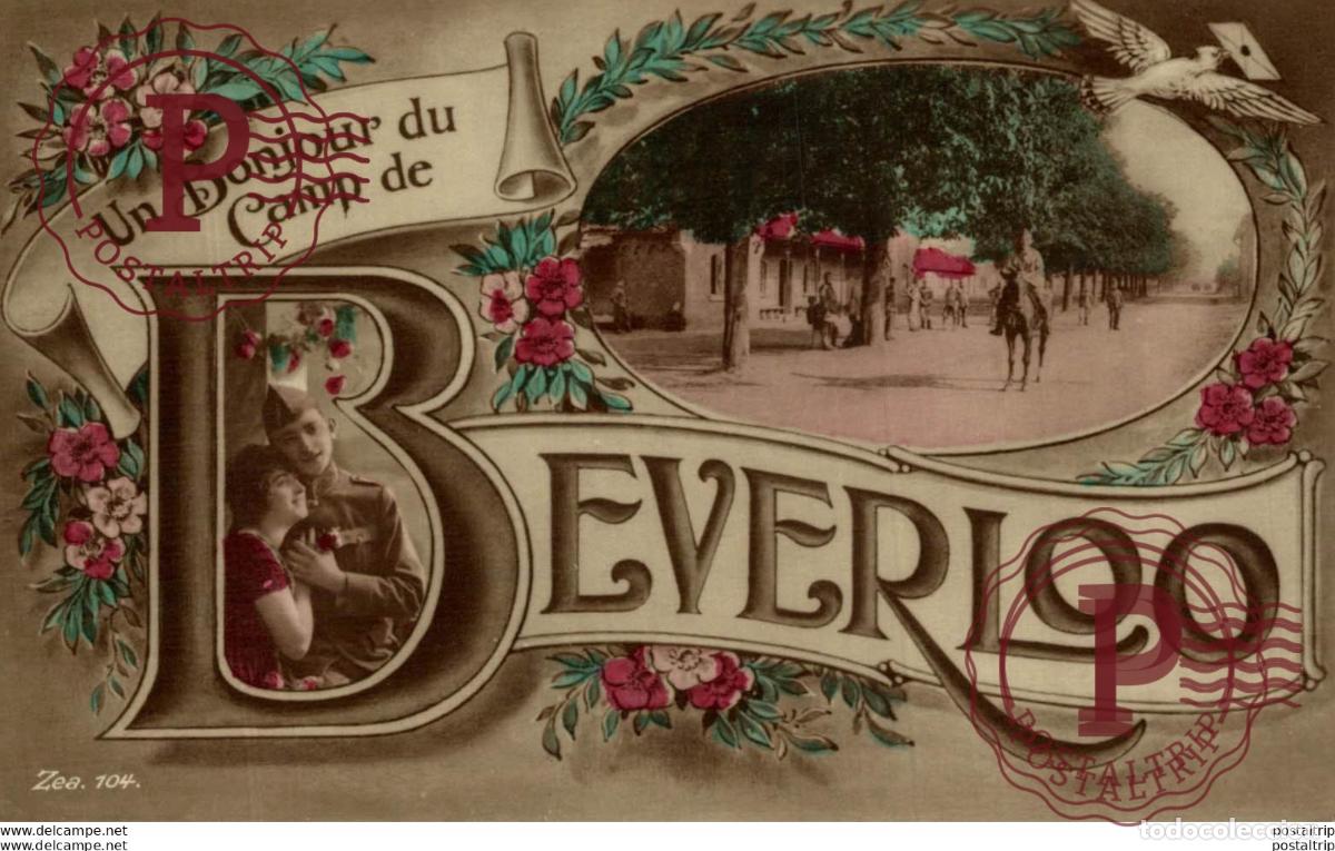 Postales: UN BONJOUR DU CAMP DE BERVERLOO, ZEA 104. - Camp de BEVERLOO KAMP LEOPOLDSBURG BOURG LEOPOLD WWICOLL