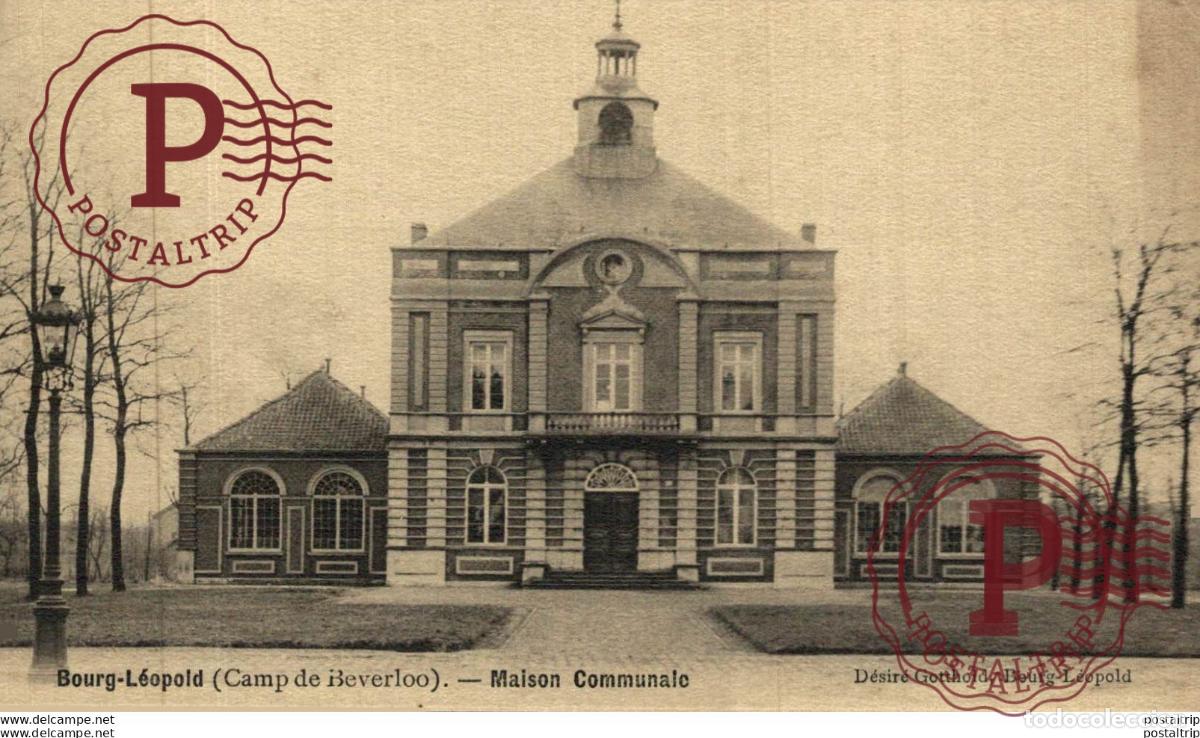 Postales: MAISON COMMUNALE - Camp de BEVERLOO KAMP LEOPOLDSBURG BOURG LEOPOLD WWICOLLECTION