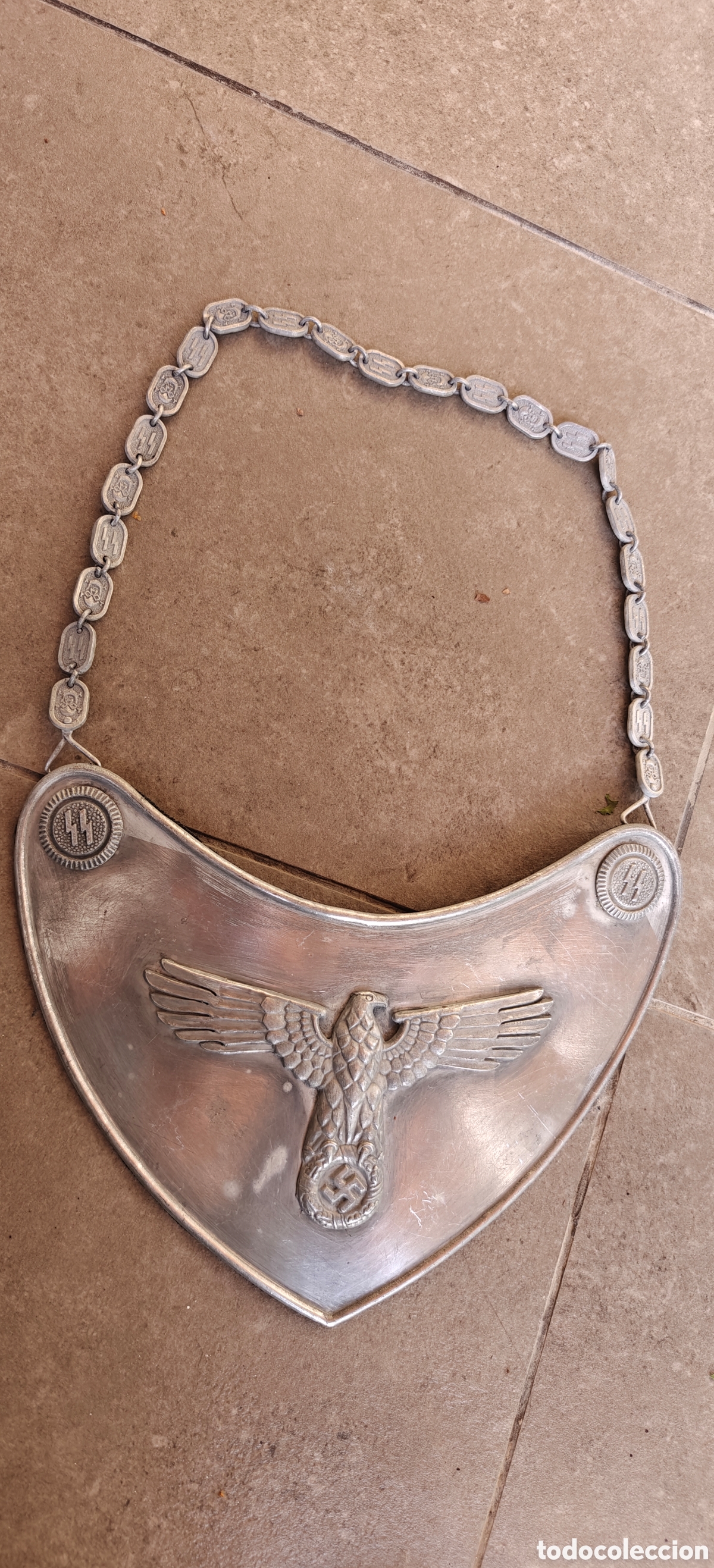 Postales: German ww2 ss gorget