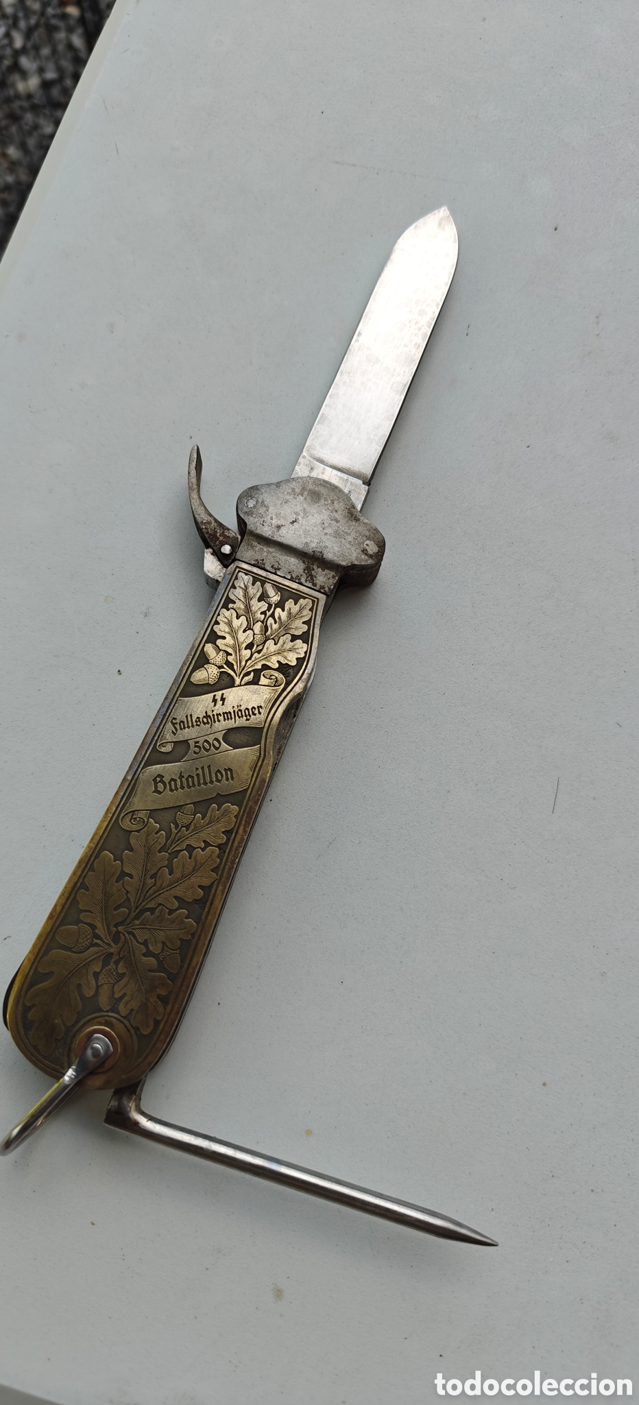 Postales: German ww2 gravity knife ss bataillons 500 - Foto 4