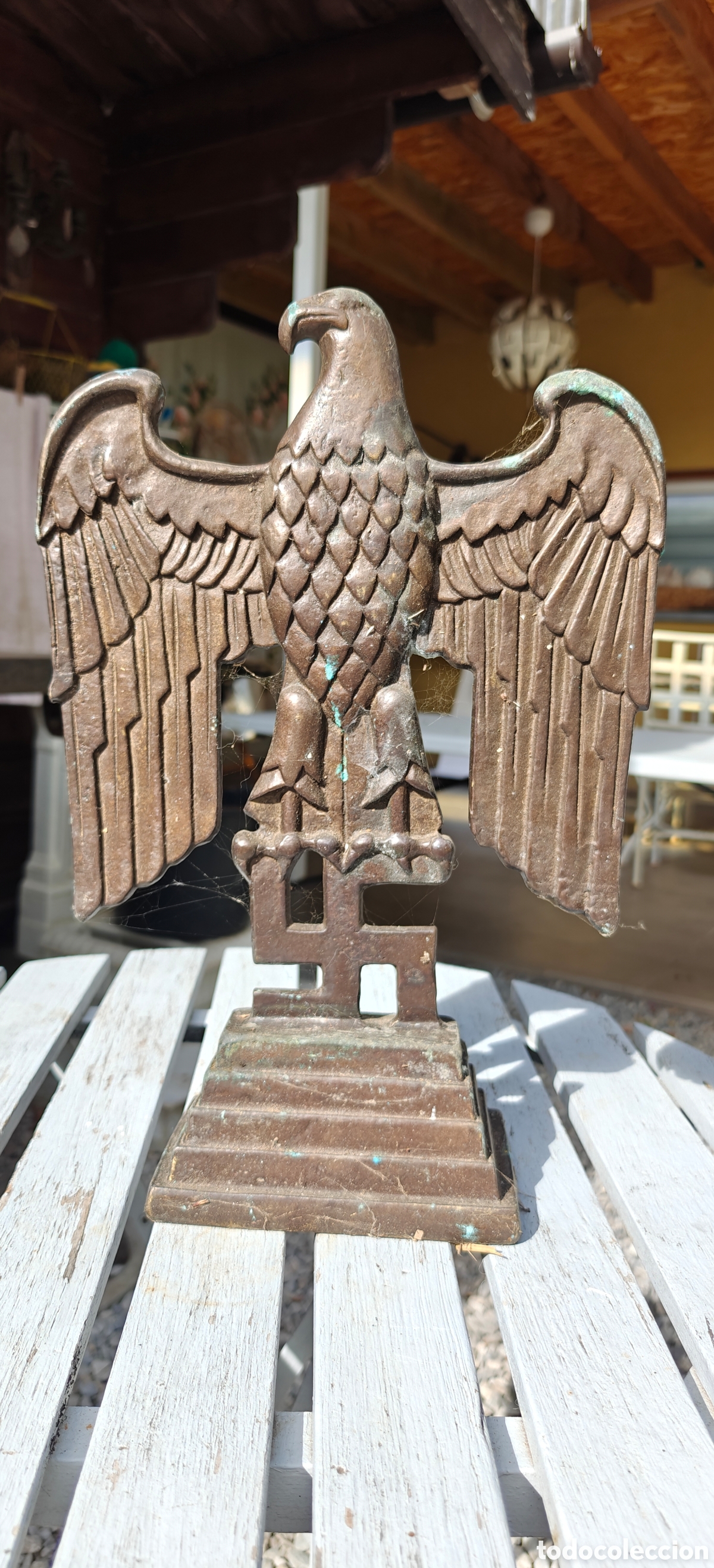 Postales: Arno breker eagle ww2 in bronze 40 cm