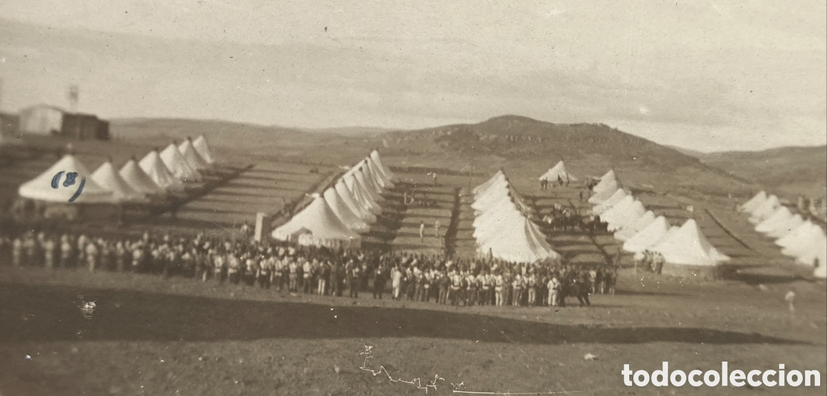 Postales: R'GAIA PROTECTORADO ESPA&Ntilde;OL CAMPAMENTO MILITAR POSTAL FOTOGR&Aacute;FICA 1919