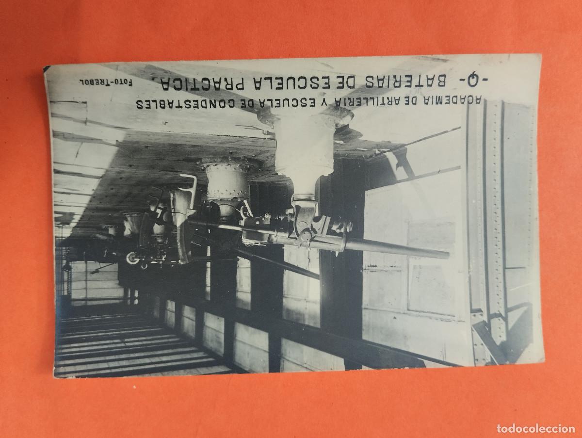 Postales: POSTAL FOTOGRAFICA ACADEMIA ARTILLERIA ESCUELA CONDESTABLES BATERIAS... CADIZ MILITAR