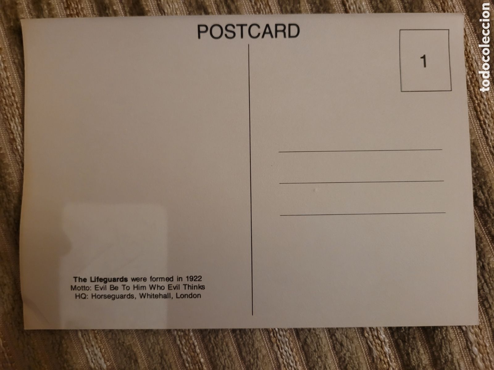 Postales: LAMINAS-POSTALES DE UNIFORMES (70, numeradas) - Foto 3