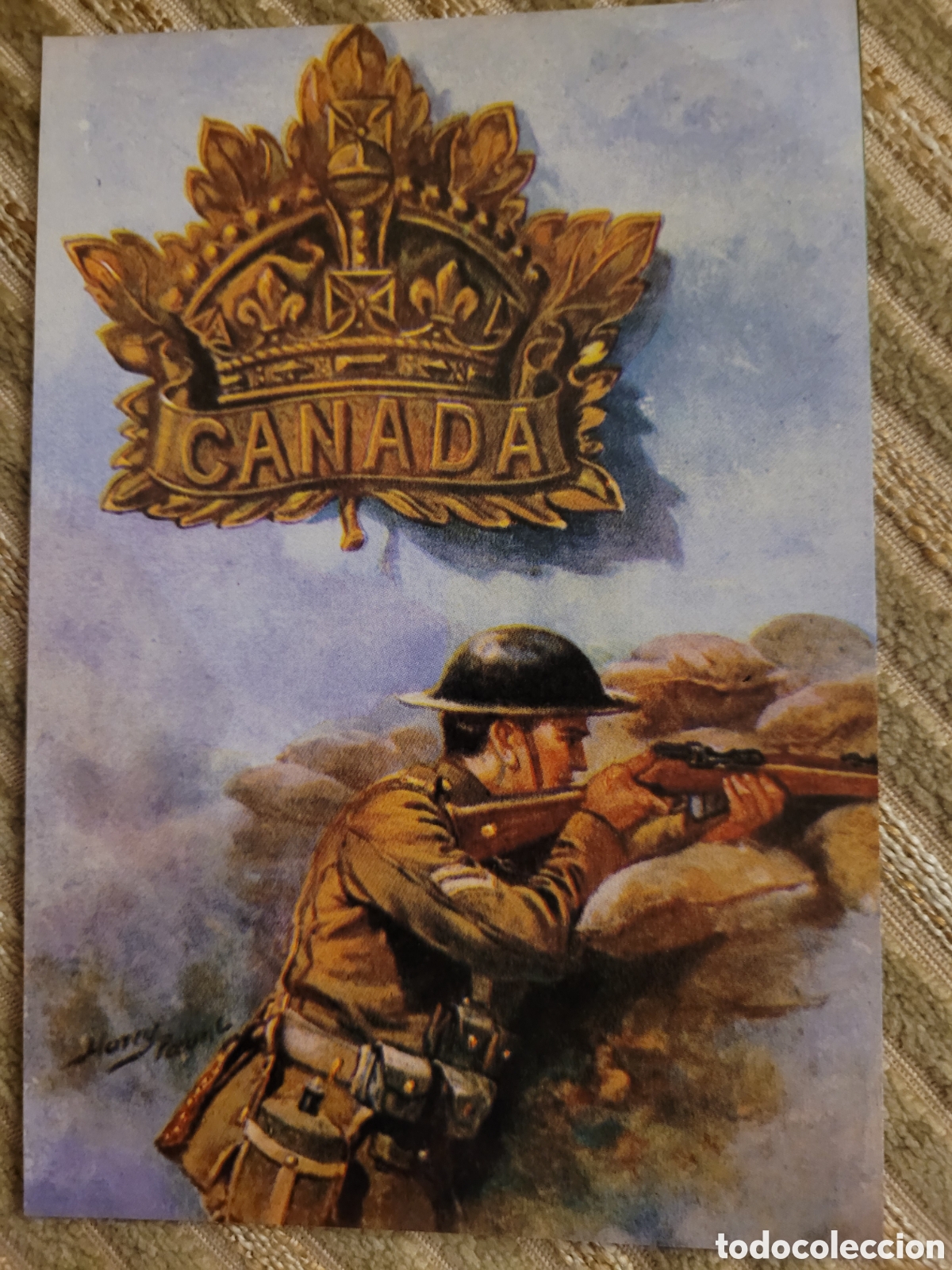Postales: LAMINAS-POSTALES DE UNIFORMES (70, numeradas) - Foto 8