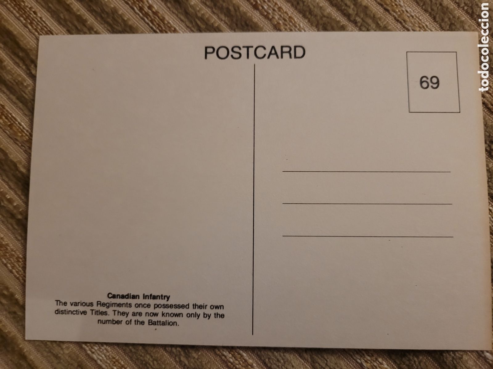Postales: LAMINAS-POSTALES DE UNIFORMES (70, numeradas) - Foto 9