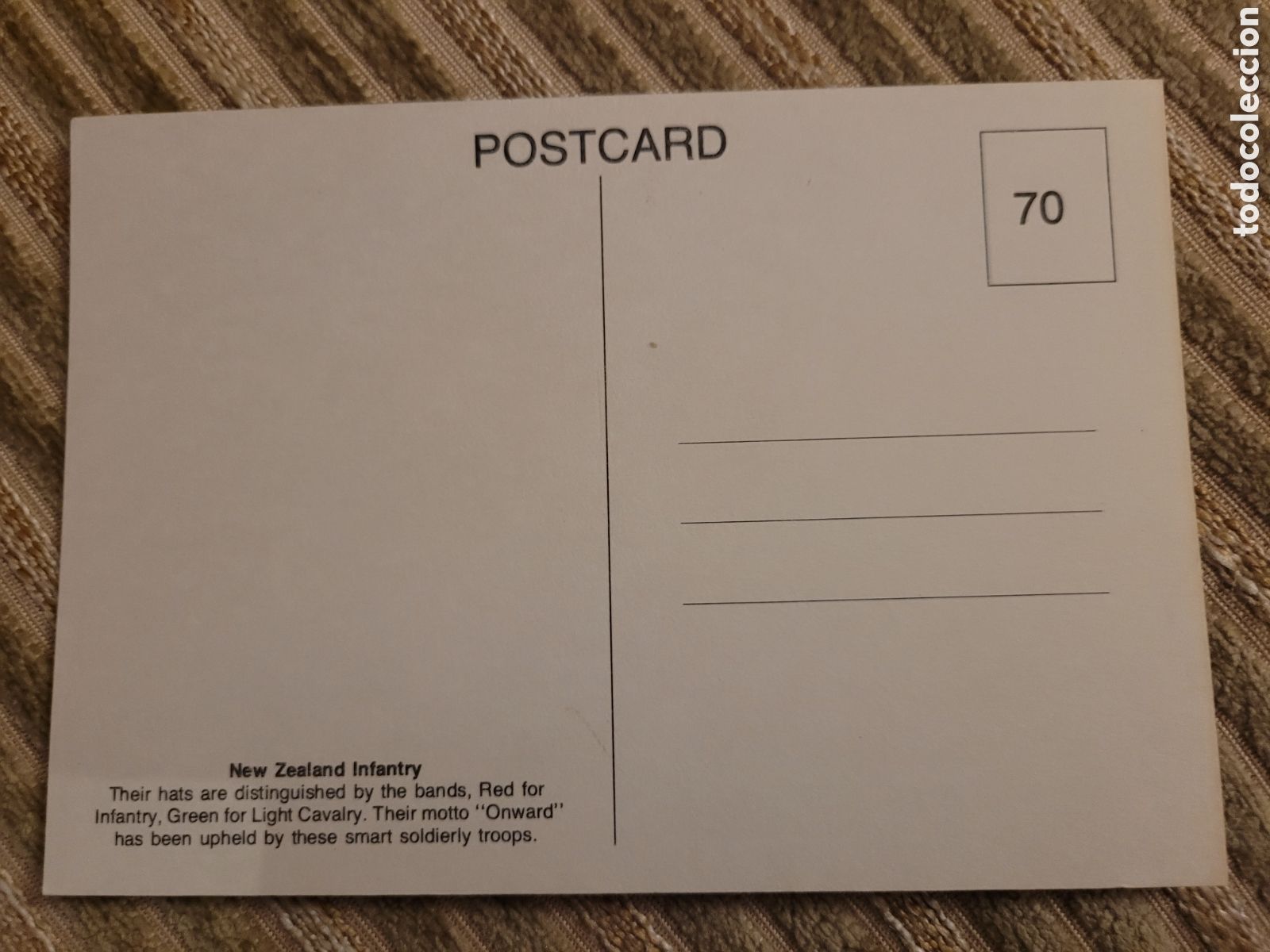 Postales: LAMINAS-POSTALES DE UNIFORMES (70, numeradas) - Foto 11