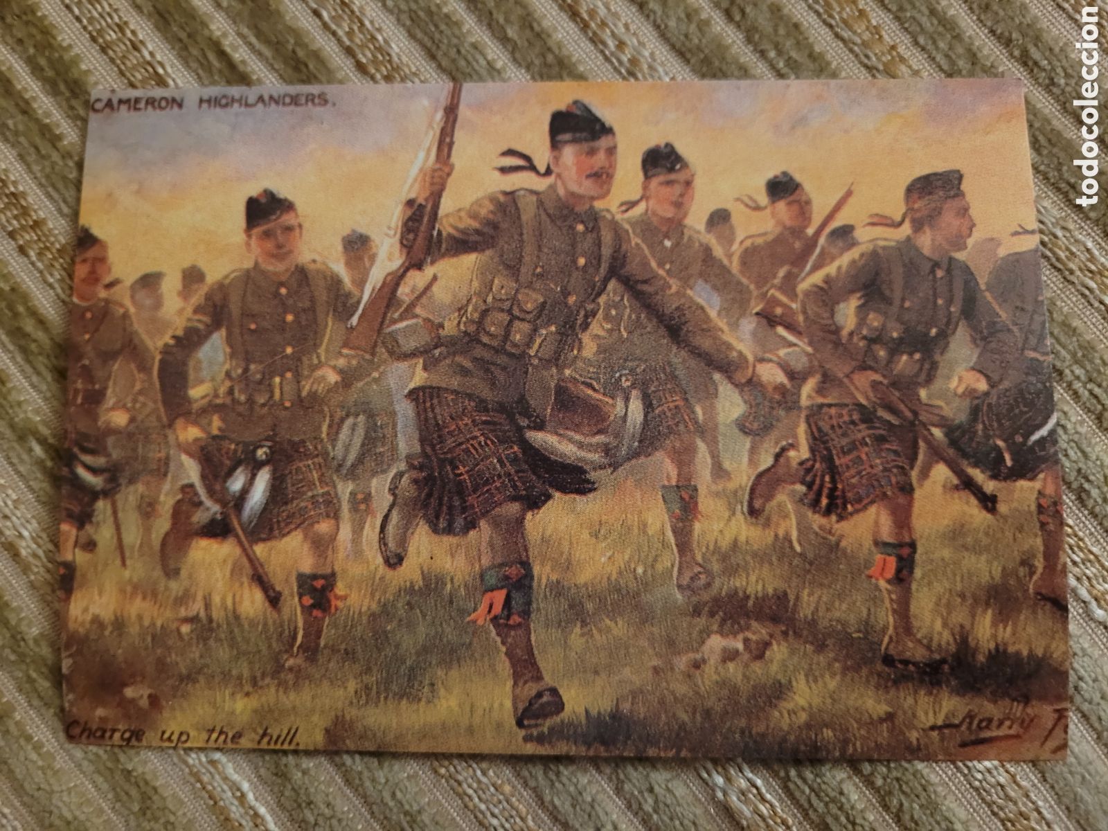 Postales: LAMINAS-POSTALES DE UNIFORMES (70, numeradas) - Foto 12