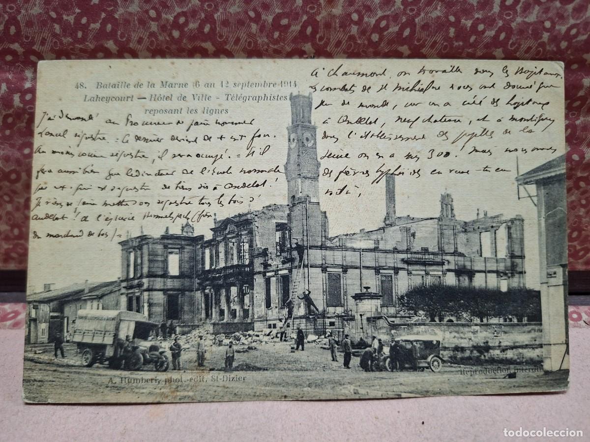 Postales: ANTIGUA POSTAL BATALLA DE LA MARNE MILITAR PRIMERA GUERRA MUNDIAL
