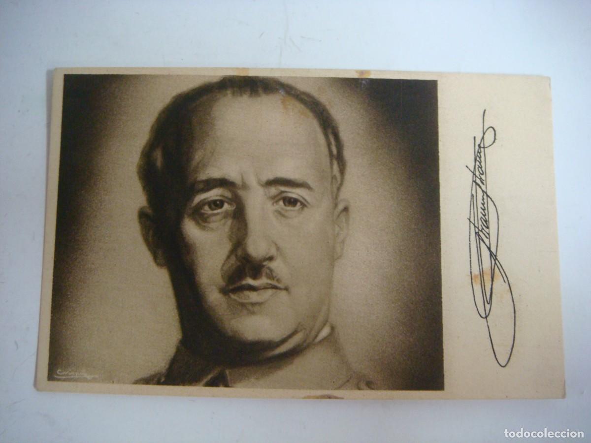 Postales: POSTAL ANTIGUA ORIGAL DE FRANCISCO FRANCO-CAJ-POS-N&ordm;-5 SOB-39