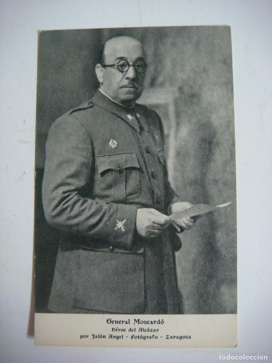 Postales: POSTAL ANTIGUA ORIGAL DEL GENERAL MOSCARDO HEROE DEL ALCAZAR-CAJ-POS-N&ordm;-5 SOB-39
