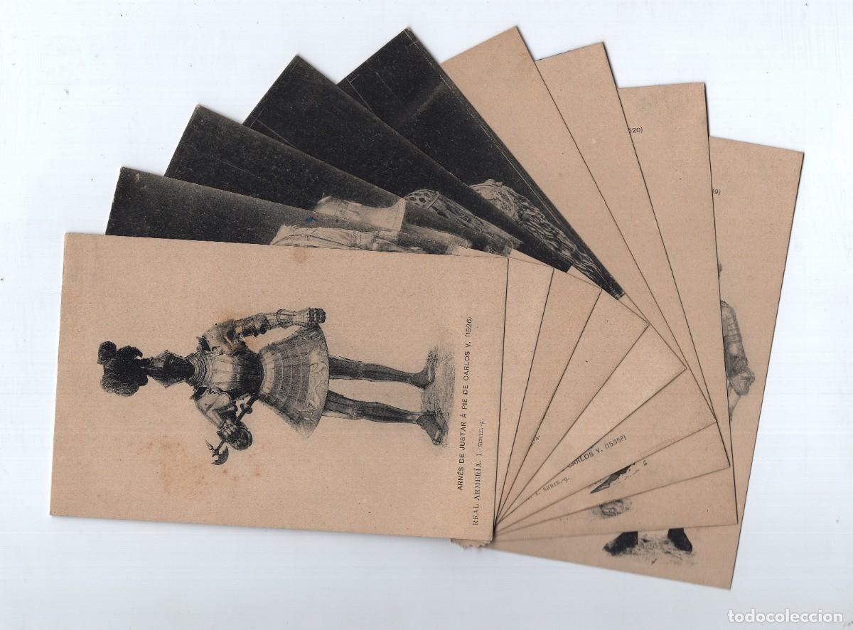 Postales: Lote de 9 postales REAL ARMERIA I -Hauser y Menet-