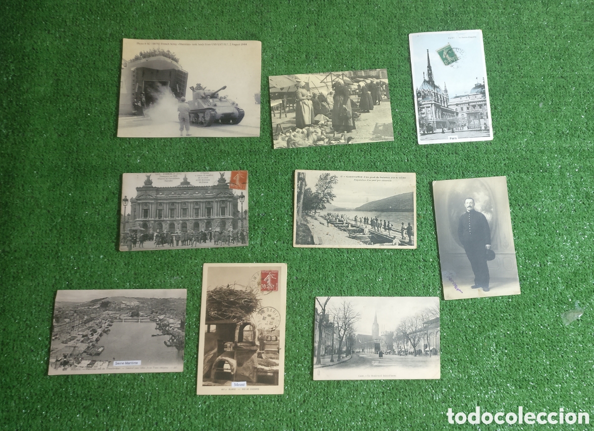 Postales: Postales antiguas Europa militar&iacute;a wwI y WWII