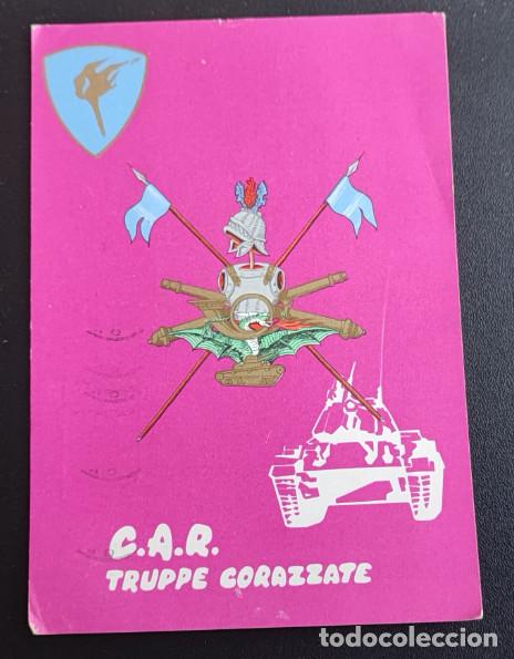 Postales: C.A.R. TRUPPE CORAZZATE, AVELLINO 1963, ANTIGUA POSTAL MILITAR, CARTOLINA