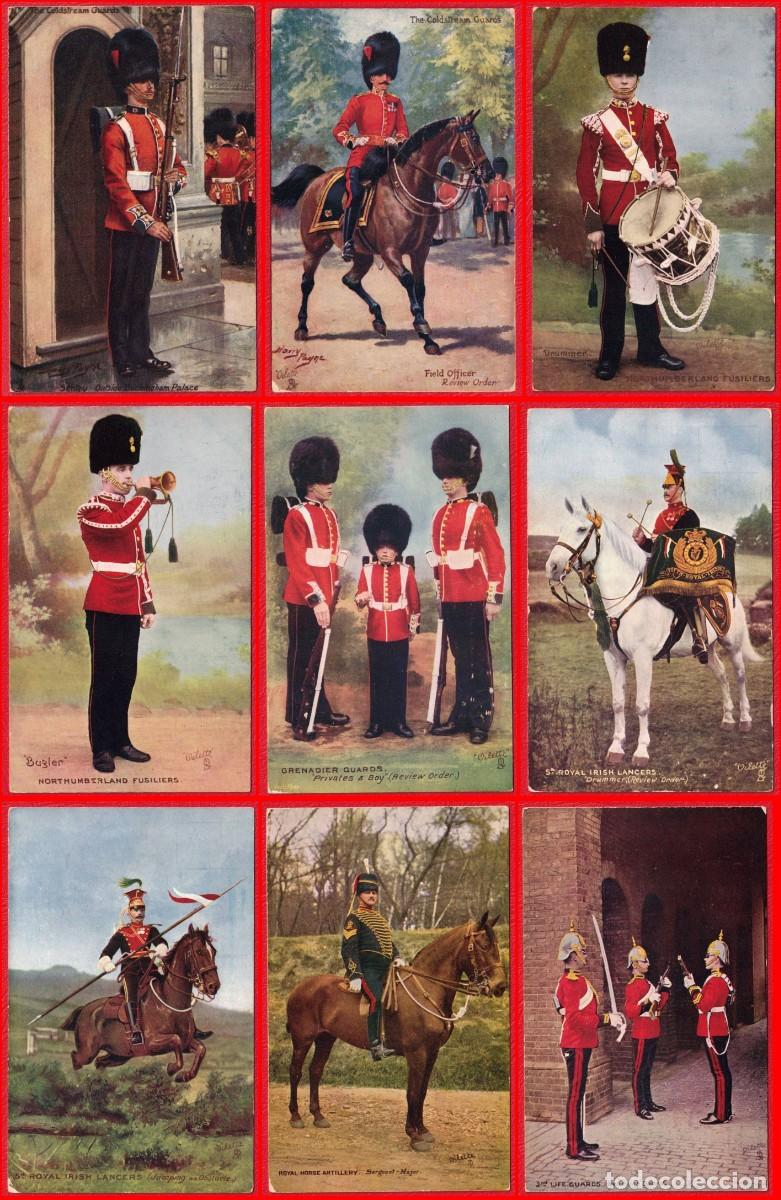 Postales: Lote Guardia Real Reina Isabel II de Reino Unido PUBLISHERS TO THEIR MAJESTIES THE KING & QUEEN