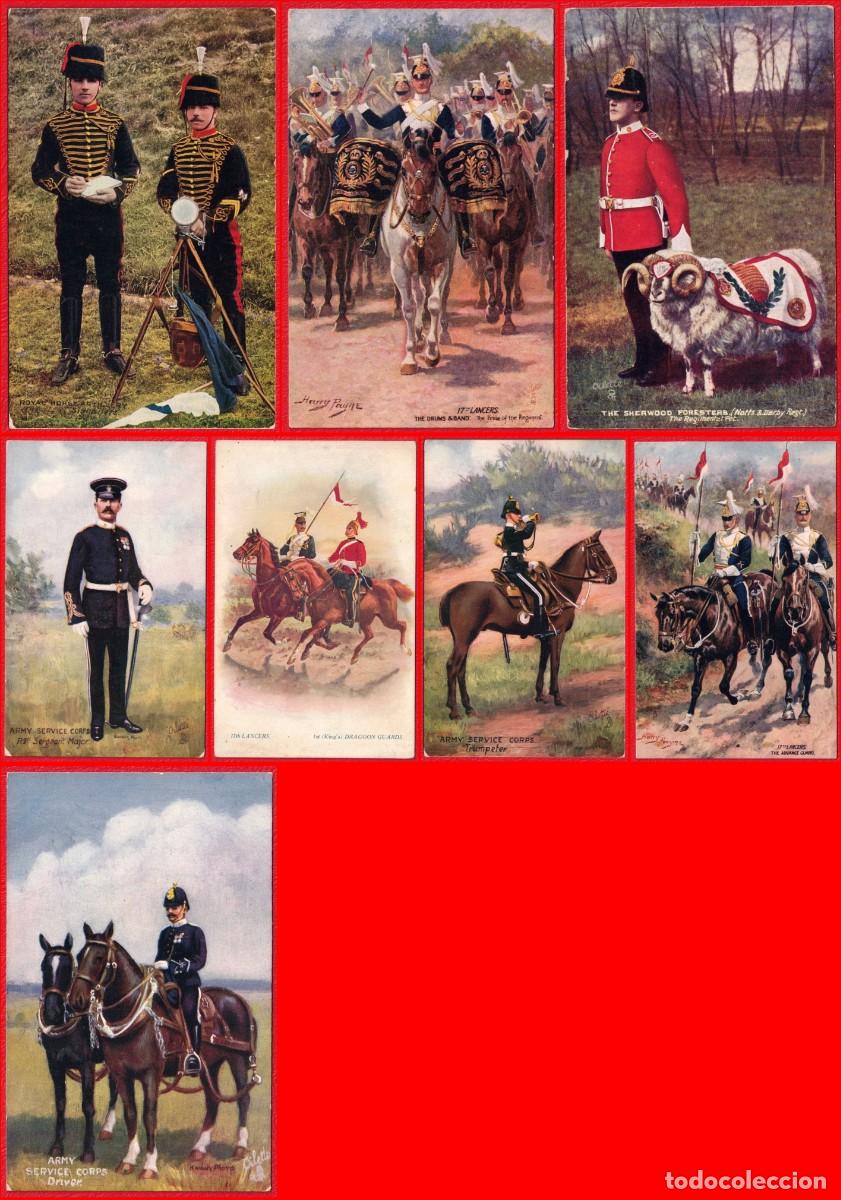 Postales: Lote Guardia Real Reina Isabel II de Reino Unido PUBLISHERS TO THEIR MAJESTIES THE KING & QUEEN