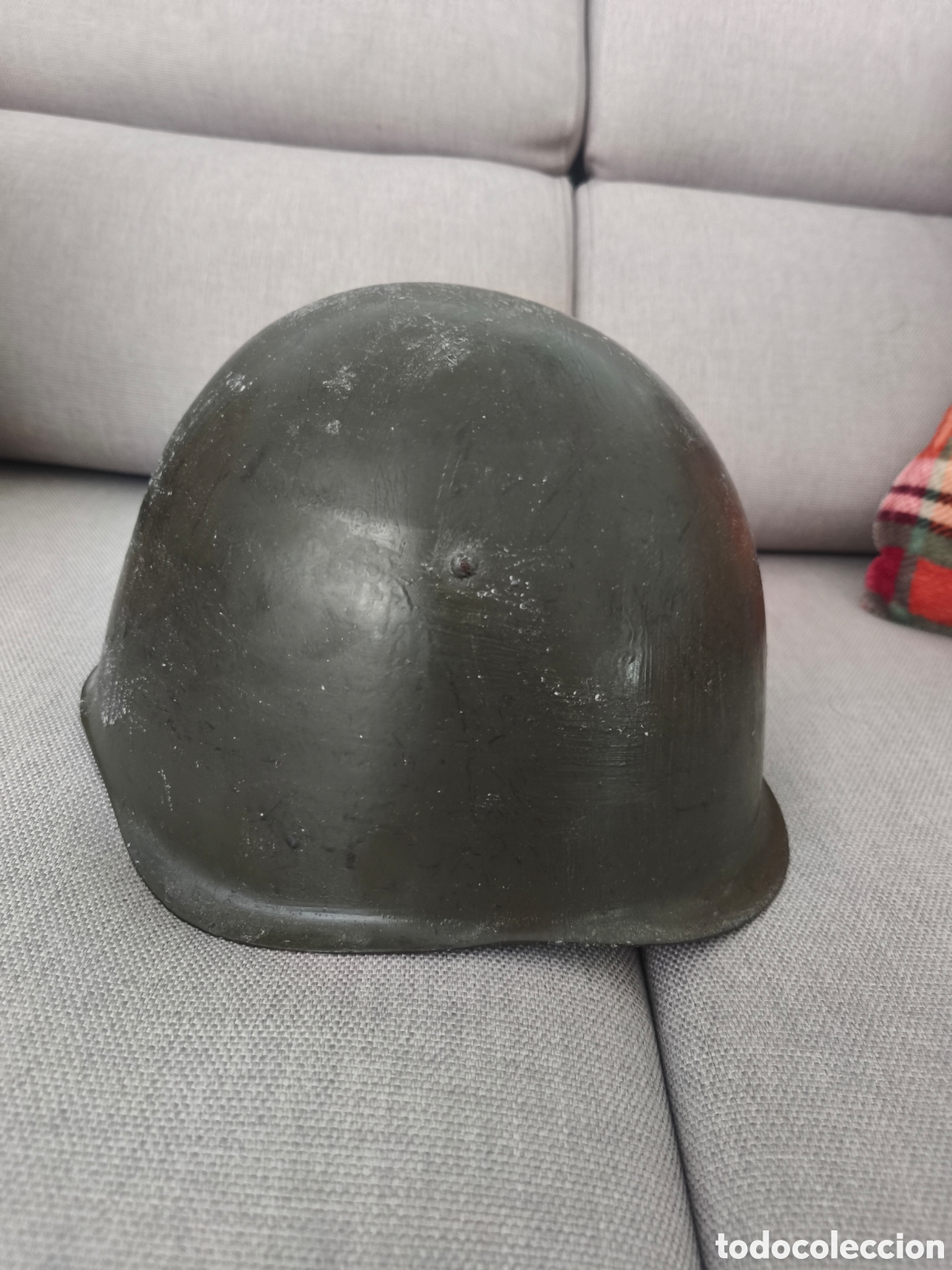Postales: Casco militar polaco Wz.50 original &ndash; Guerra Fr&iacute;a &ndash; Ej&eacute;rcito de Polonia