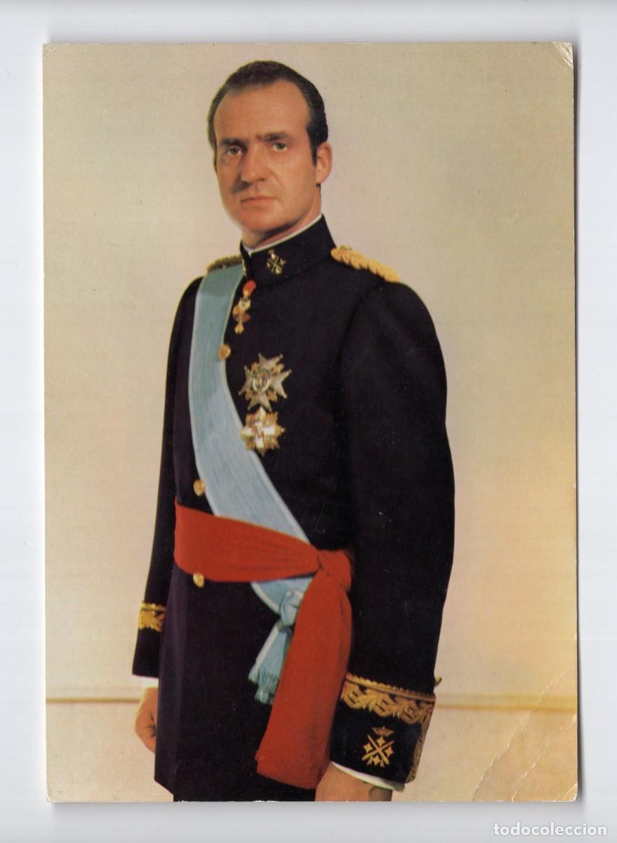 Postales: Rey Juan Carlos I en uniforme militar -Foto Gyenes, 1976 / Impr. Fournier-