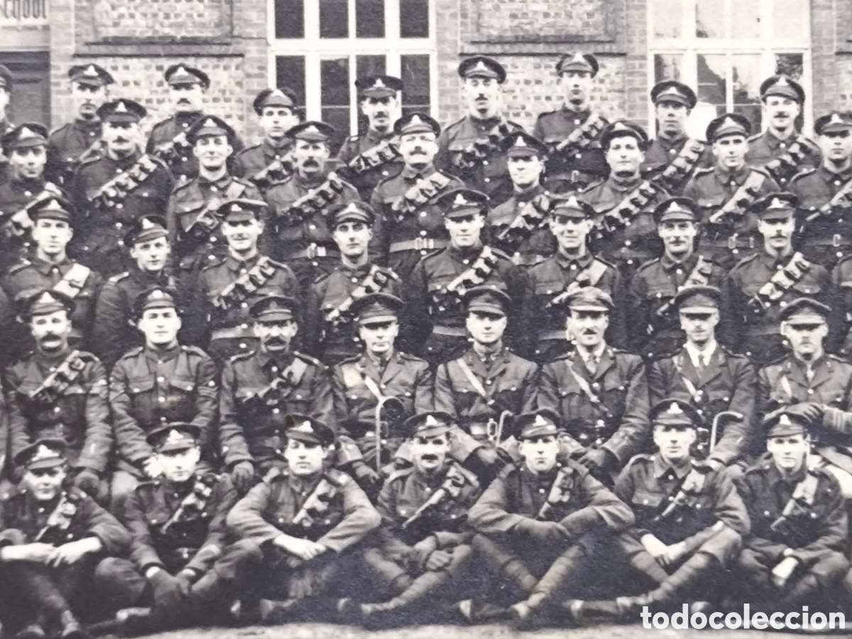 Postales: BELGIUM LEEMBEK WWI BATTERY HEAVY ARTILLERY GROUP POSTCARD LEMBECQ C. 1915