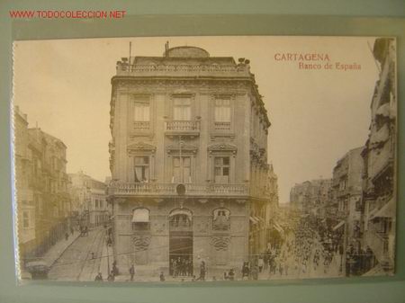 Postales: CARTAGENA BANCO DE ESPA&Ntilde;A - Foto 1