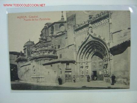 Postales: MURCIA Catedral. Puerta de los Apostoles - Foto 1