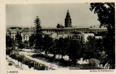 Postales: MURCIA. JARDINES DE FLORIDABLANCA . - Foto 1