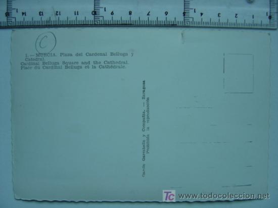 Postales: POSTAL DE MURCIA (capital) - Foto 2