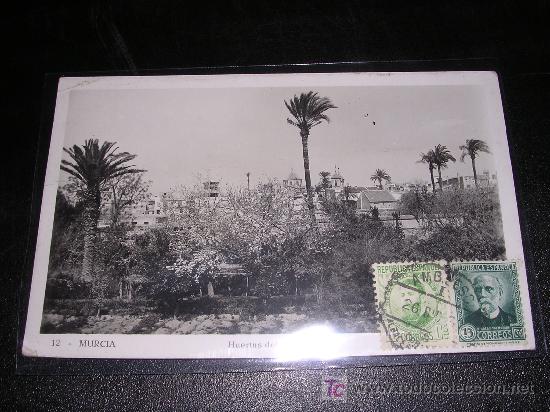 Postales: 12 MURCIA, HUERTAS DEL MALECON - Foto 1