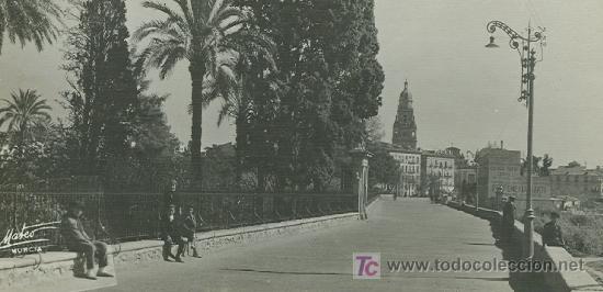 Postales: MURCIA. LA CATEDRAL Y ENTRADA A LA CIUDAD. - Foto 2