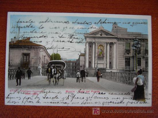 Postales: MURCIA - VISTA DEL PUENTE - Foto 1