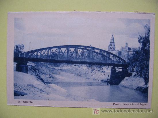 Postales: MURCIA - PUENTE NUEVO - Foto 1