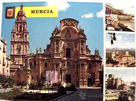 Postales: POSTAL DE MURCIA DE LOS A&Ntilde;OS 70 - Foto 1